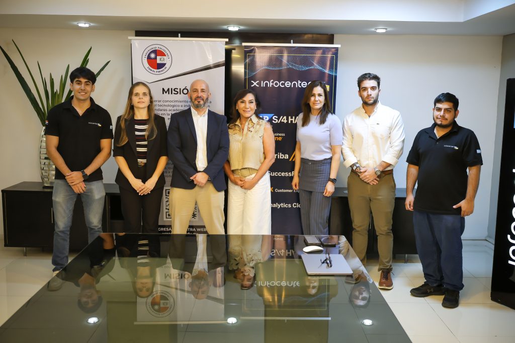 La UPTP firmó un convenio de cooperación con Infocenter SAE, empresa líder en soluciones tecnológicas y transformación digital en Paraguay.
La alianza permitirá promover proyectos conjuntos, actividades de innovación aplicada y pasantías universitarias supervisadas, fortaleciendo la formación profesional de los estudiantes y consolidando el vínculo entre academia y sector productivo.
Con esta iniciativa, la Universidad Politécnica Taiwán–Paraguay continúa ampliando oportunidades estratégicas para el desarrollo del talento joven y la competitividad nacional.