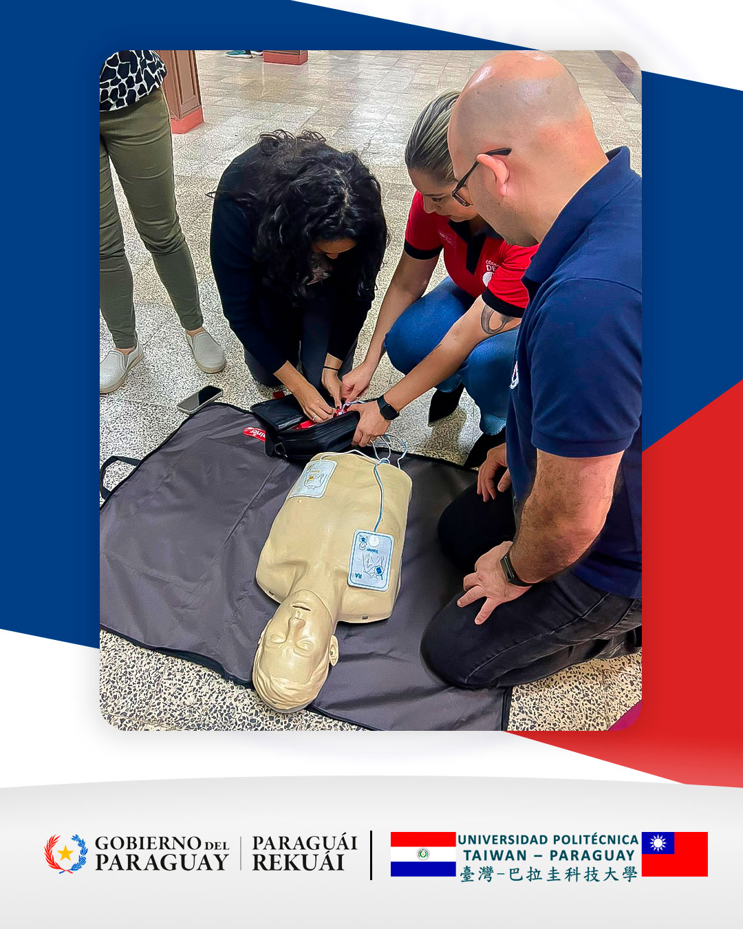 Comunidad universitaria se capacita en RCP y manejo de emergencias