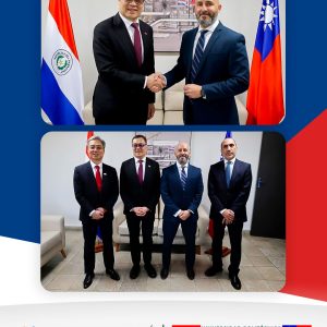 La UPTP recibe al Vicecanciller de Taiwán