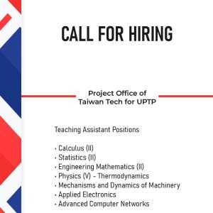 Convocatoria para Teaching Assistants (TAs)